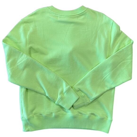 Off White Logo Green Slim Crewneck *NEW WITH TAGS*SIZE M - Picture 4 of 9